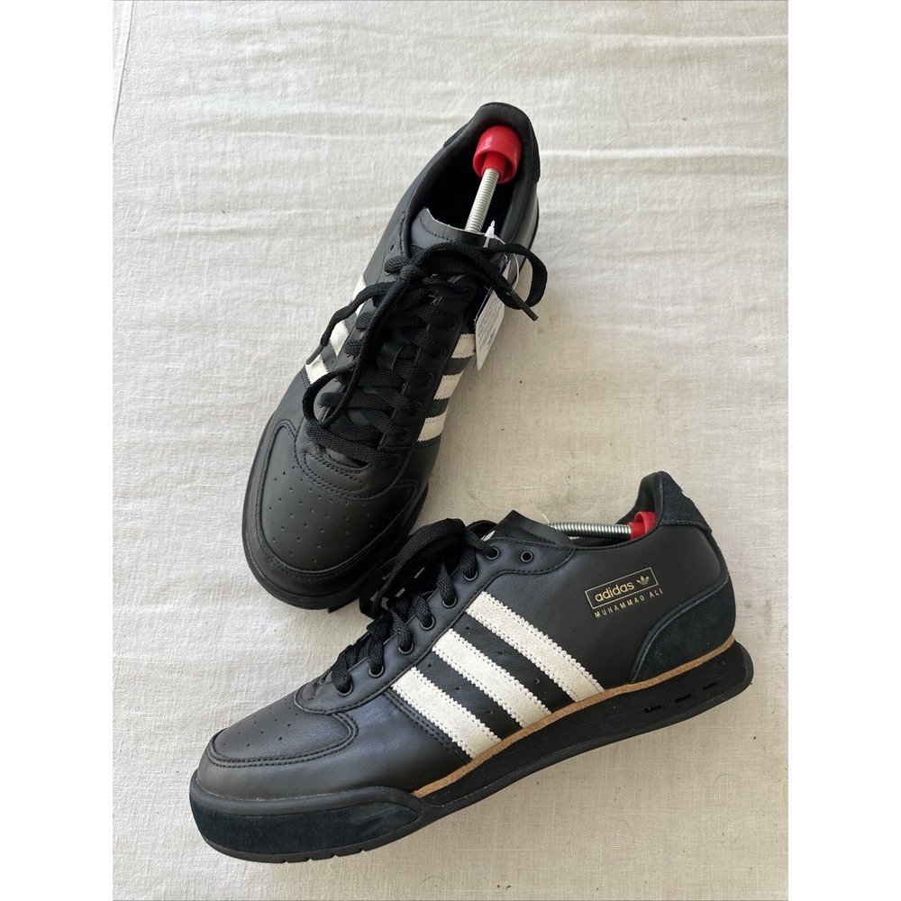 Size 8.5 - adidas Ali Classic x Muhammad Ali Low‎ Black "ALI RINGSIDE " Nwt